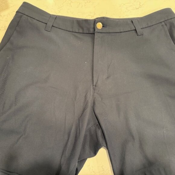 lululemon Men’s Commission Shorts Navy Size 33 Stretch - Picture 2 of 4